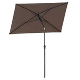 Sekey 210 x 140 cm Sonnenschirm mit Schutzhülle, Sonnenschutz UV50+ Sekey