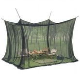Sekey XXL Moskitonetz Schwarz 300x300x250 cm – Doppelbett, Pavillon & Outdoor Insektenschutz