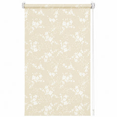 Sekey Seitenzugrollo Klemmfix ohne Bohren – Dekoratives Rollo mit Muster, Lichtschutz & Sichtschutz, 4 Designs, stufenlos verstellbar