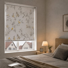 Sekey Verdunklungsrollo mit Muster – Seitenzugrollo Klemmfix ohne Bohren, stufenlos verstellbar, 4 Designs, Sicht- & Sonnenschutz