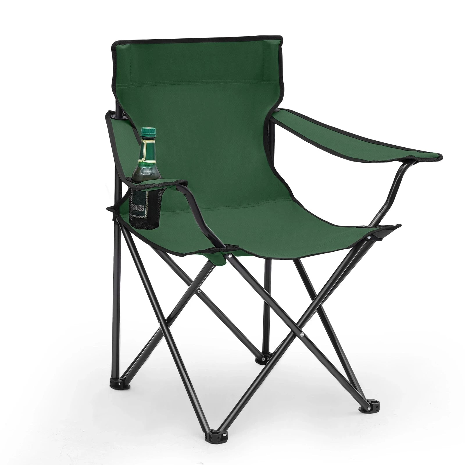 Sunula faltbarer Campingstuhl, ultraleicht, 1,65 kg, mit Getränkehalter, Tragetasche, kompakt klappbar, ideal für Camping, Garten und Ausflüge Sekey