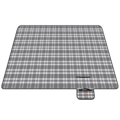 Sekey XXL Picknickdecke 200x200 cm – Waschbare & Schmutzabweisende Camping- und Stranddecke, Faltbar & Gepolstert für Outdoor, Park & Garten Sekey