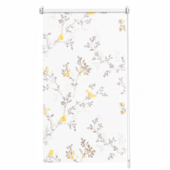 Sekey Verdunklungsrollo mit Muster – Seitenzugrollo Klemmfix ohne Bohren, stufenlos verstellbar, 4 Designs, Sicht- & Sonnenschutz