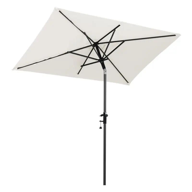 Sekey 200 x 125 cm Balkonschirm Rechteckig mit Balkongeländer, Sonnenschutz UV50+ Sekey