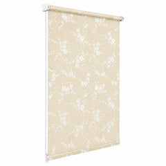 Sekey Seitenzugrollo Klemmfix ohne Bohren – Dekoratives Rollo mit Muster, Lichtschutz & Sichtschutz, 4 Designs, stufenlos verstellbar
