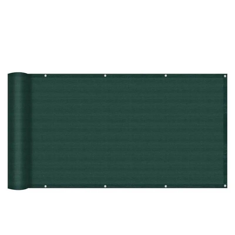 Sekey Balkon Sichtschutz aus 220 g/m² HDPE, Grün Sekey