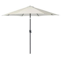 Sekey 300 cm Sonnenschirm mit Kurbel, Sonnenschutz UV50+ Sekey