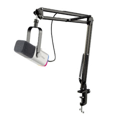 FIFINE USB / XLR Dynamic Microphone with Arm, Mute Button and Headphone Jack
