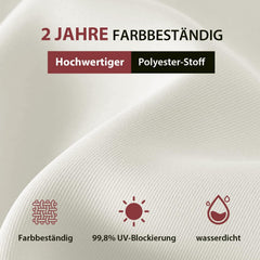 Sekey 180 x 130 cm balcony umbrella rectangular, sun protection UV50+
