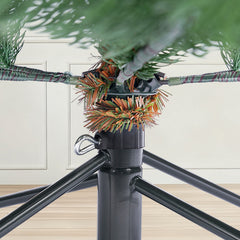 Salcar Artificial Christmas Tree made of 100% PE – Realistic fir branches, dense look &amp; stable metal stand – 150 / 180 / 210 cm