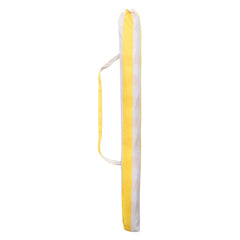 Sekey Sonnenschirm Ø160 cm rund mit Tragetasche & Bodenhülse, für Balkon & Strand