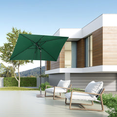 Sekey 300 x 200 cm aluminum parasol with crank, sun protection UV50+