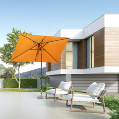 Sekey 300 x 200 cm aluminum parasol with crank, sun protection UV50+