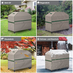 Sekey Grill-Schutzhülle 162×62×112 cm – Wetterfeste Grillabdeckung für Holzkohlegrill & Grillwagen, Wasserabweisend, UV-beständig, Windfest