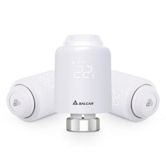 Salcar TRV603 Smartes Heizkörperthermostat WLAN 3er Set – Programmierbares WiFi Thermostat mit Tuya Smart App, kompatibel mit Amazon Alexa & Google Assistant, ohne Gateway
