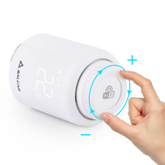 Salcar TRV603 Smartes Heizkörperthermostat WLAN 3er Set – Programmierbares WiFi Thermostat mit Tuya Smart App, kompatibel mit Amazon Alexa & Google Assistant, ohne Gateway