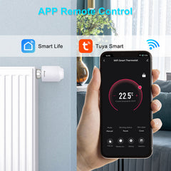 Salcar TRV603 Smartes Heizkörperthermostat WLAN 3er Set – Programmierbares WiFi Thermostat mit Tuya Smart App, kompatibel mit Amazon Alexa & Google Assistant, ohne Gateway