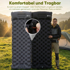 Sekey Selbstaufblasbare Isomatte 200×70×10 cm – Ultraleicht, Komfortabel & Wasserdicht für Camping, Trekking & Outdoor