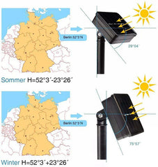 Salcar 5 m / 10m LED Solar Schmetterling Lichterkette, 20 / 50 LEDs Salcar