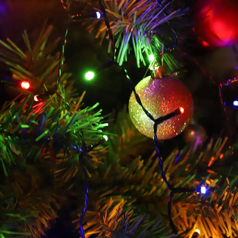 Salcar 0.6 m LED Lichterkette für Weihnachtsbaum, mit 8 Strängen, 48 LEDs Sekey