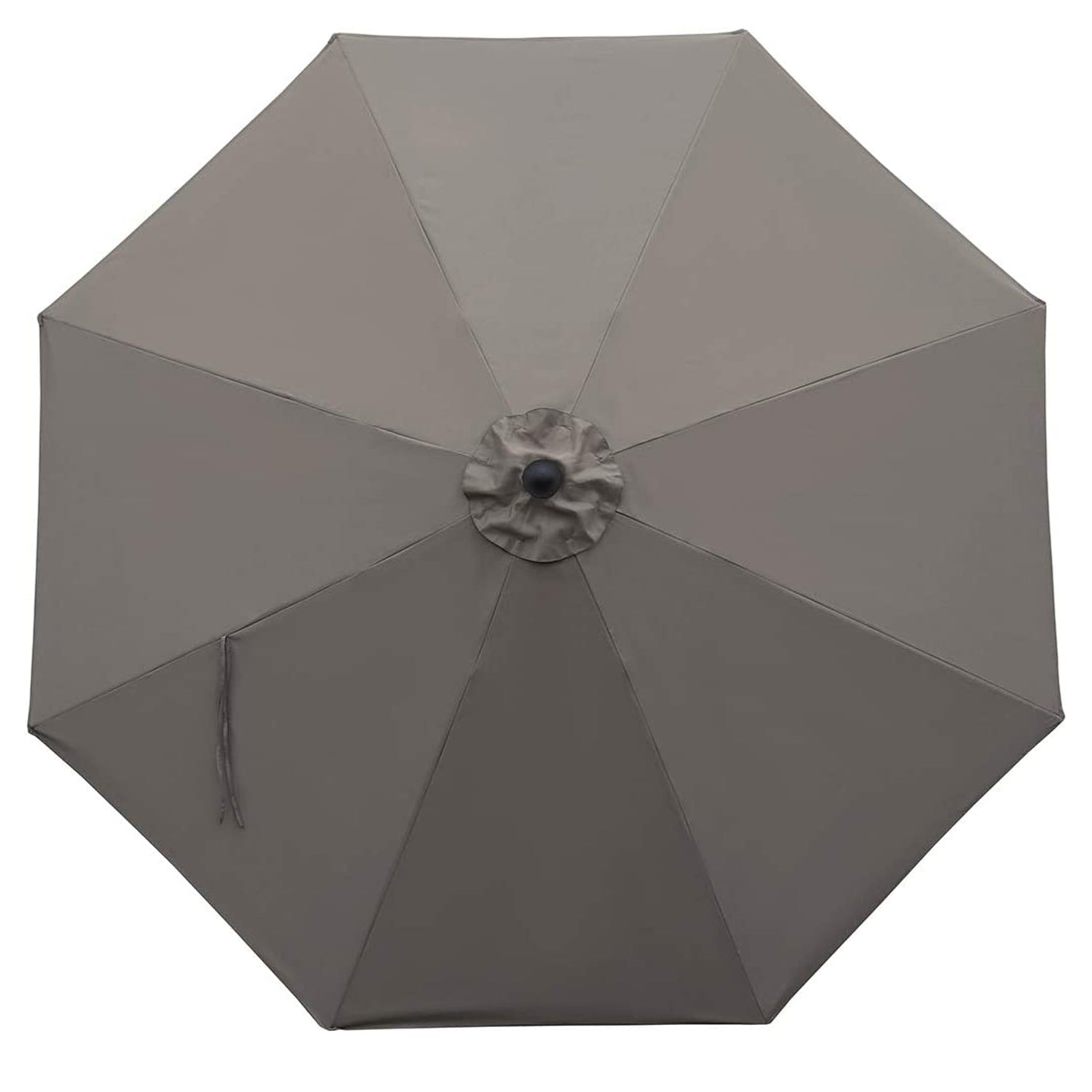 Sekey Sonnenschirm, 330cm Alu Gartenschirm 8-eckiger, mit Kurbel Sekey