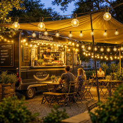 23m
LED Solar Lichterkette für Gartenpartys, Hochzeiten und große Outdoor Events