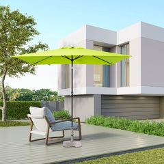 Sekey 300 x 200 cm aluminum parasol with crank, sun protection UV50+