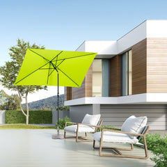 Sekey 300 x 200 cm aluminum parasol with crank, sun protection UV50+