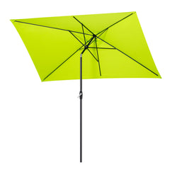 Sekey 300 x 200 cm aluminum parasol with crank, sun protection UV50+