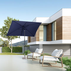 Sekey 300 x 200 cm aluminum parasol with crank, sun protection UV50+