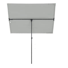 Sekey 180 x 130 cm Balkonschirm Rechteckig, Individuell Verstellbar, Sonnenschutz UV50+ Sekey
