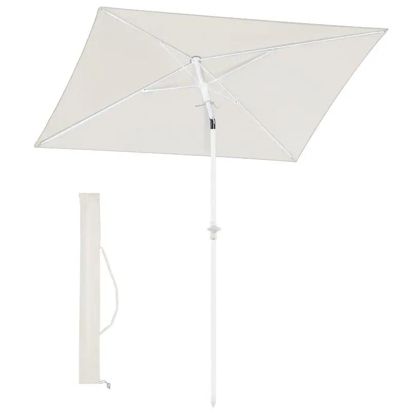 Sekey 180 x 125 cm Balkonschirm Rechteckig mit Schutzhülle, Sonnenschutz UV50+ Sekey