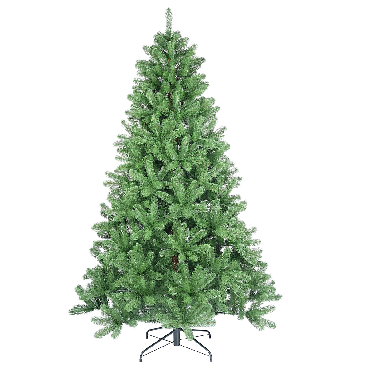 Salcar Artificial Christmas Tree made of 100% PE – Realistic fir branches, dense look &amp; stable metal stand – 150 / 180 / 210 cm