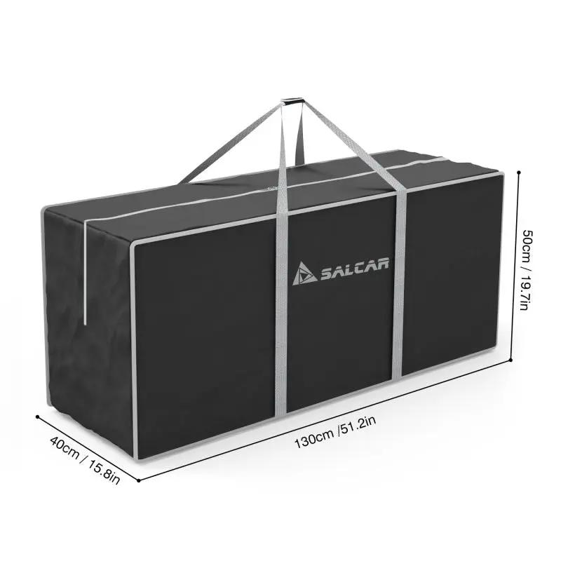 Salcar Große Weihnachtsbaum Aufbewahrungstasche, 130 * 40 * 50 cm Reisetasche Reißfeste Aufbewahrungstasche für Weihnachtsschmuck, Kleidung Salcar