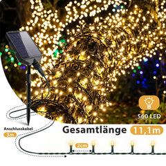 Salcar Cluster Lichterkette mit 560 LEDs und 14,1 m Länge